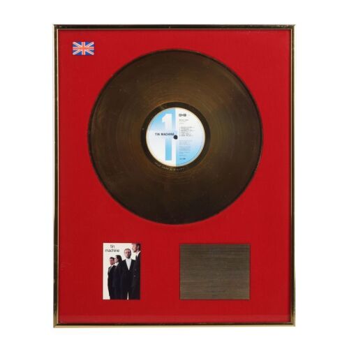 Lot # 475. Tin Machine Gold Disc Award Presented to EMI Records ### TIN MACHINE