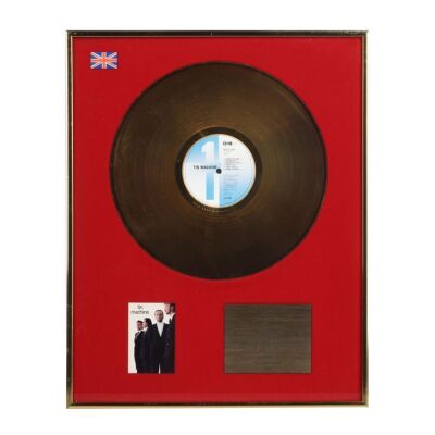 Lot # 475. Tin Machine Gold Disc Award Presented to EMI Records ### TIN MACHINE
