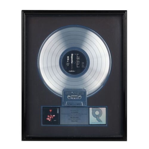 Lot # 479. Violator Platinum Disc Award Presented to J.D. Fanger ### DEPECHE MODE