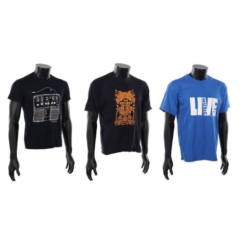 Lot # 486. Collection of Three Ed Sheeran-Owned T-Shirts ### ED SHEERAN