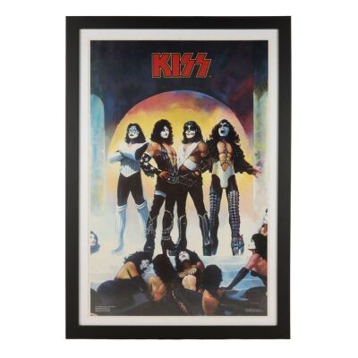 Lot # 542. Framed Love Gun Poster ### KISS