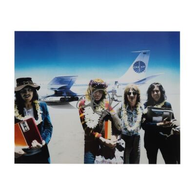 Lot # 556. Robert Plant-Autographed Photo ### LED ZEPPELIN