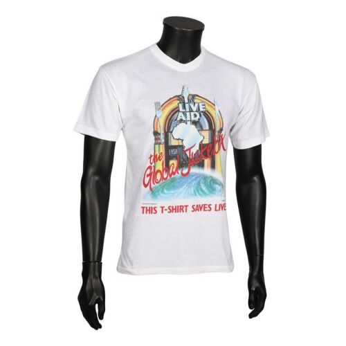 Lot # 560. Original Live Aid Wembley T-Shirt ### LIVE AID (1985)