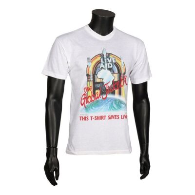 Lot # 560. Original Live Aid Wembley T-Shirt ### LIVE AID (1985)