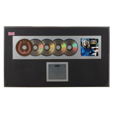Lot # 565. Music 5x Platinum CD Award ### MADONNA