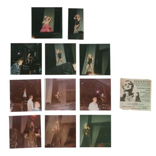 Lot # 566. Collection of Concert Photographs and a Ticket from the "Who's That Girl" Tour in Roundhay Park, Leeds, 1987 ### MADONNA