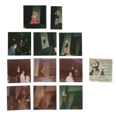 Lot # 566. Collection of Concert Photographs and a Ticket from the "Who's That Girl" Tour in Roundhay Park, Leeds, 1987 ### MADONNA