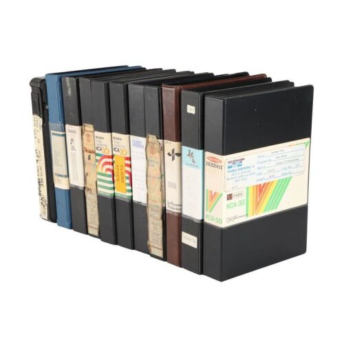 Lot # 572. Collection of Ten Michael Jackson U-matic, Studio Television Master Tapes, from 1976 to 1991 ### MICHAEL JACKSON