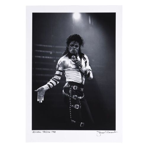 Lot # 573. The Rockarchive Collection: Bad Tour Print by Janet Macoska, Richfield Coliseum, Cleveland, 1988 ### MICHAEL JACKSON