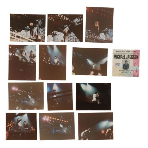 Lot # 575. Collection of Concert Photographs and a Ticket from the "Bad" Tour in Roundhay Park, Leeds, 1988 ### MICHAEL JACKSON