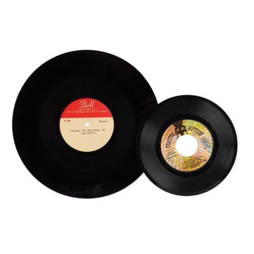 Lot # 585. "Turning&rsquo; My Heartbeat Up" 10&rdquo; Test Pressing Acetate and 45 rpm Promotional Record for Radio ### MVPS, THE