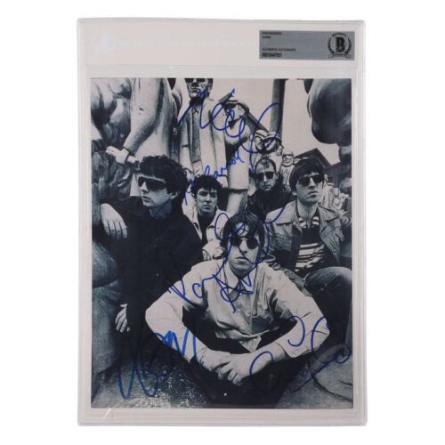 Lot # 602. Liam Gallagher, Noel Gallagher, Paul Arthurs, Tony McCarroll and Paul McGuigan-Autographed Photo ### OASIS