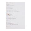 Lot # 604. Noel Gallagher Handwritten Setlist ### OASIS