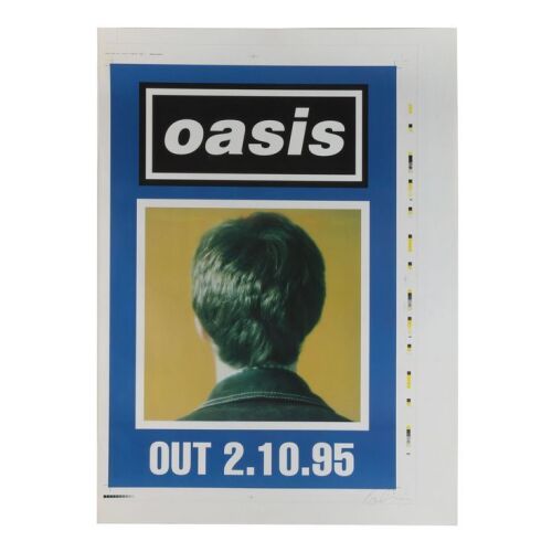 Lot # 628. (What's The Story) Morning Glory? Noel Gallagher Poster Printer's Proof Hand-Signed By Brian Cannon, 1995 ### OASIS