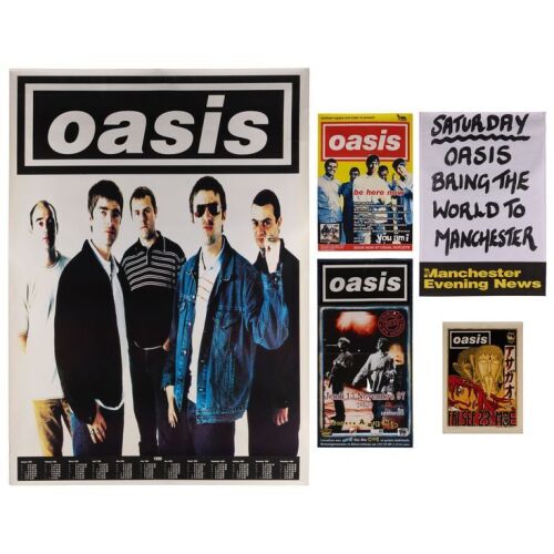 Lot # 636. Five Oasis-Related Posters ### OASIS