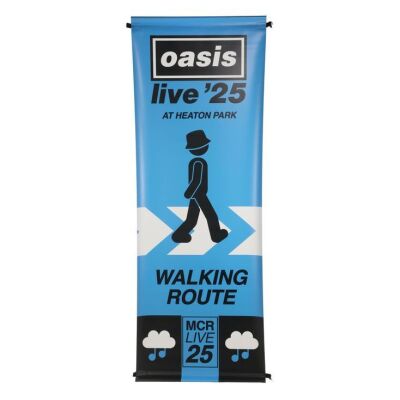 Lot # 640. Manchester Walking Route Banner, 2025 ### OASIS