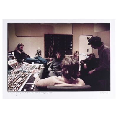 Lot # 653. The Rockarchive Collection: Limited Edition "Wish You Were Here" Recording Print by Jill Furmanovsky, Abbey Road, 1975 ### PINK FLOYD