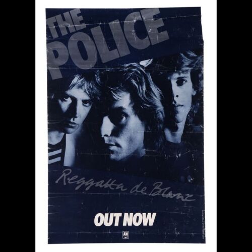Lot # 670. Reggatta De Blanc A&M Promo Poster, 1979 ### POLICE, THE