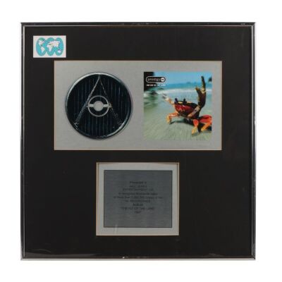 Lot # 674. Fat Of The Land Five Million Worldwide Sales Disc Award ### PRODIGY, THE