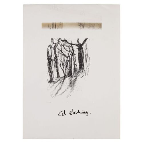 Lot # 742. Amnesiac Album Design Print with Thom Yorke Hand-Annotation ### RADIOHEAD