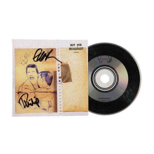 Lot # 746. Ed O'Brien And Phillip Selway-Autographed Promotional CD ### RADIOHEAD