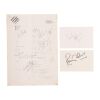 Lot # 749. Mick Jagger, Keith Richards, And Charlie Watts-Autographed "One Hit (To The Body)" Video Shoot Call Sheet With Ronnie Wood And Bill Wyman-Autographed Papers ### ROLLING STONES, THE