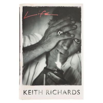 Lot # 750. Keith Richards-Autographed First Edition Life Autobiography ### ROLLING STONES, THE