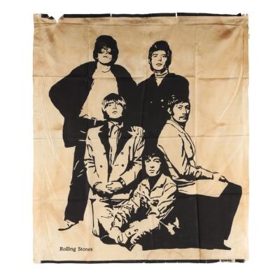 Lot # 751. Bill Wyman-Owned Got Live If You Want It! Banner, 1966 ### ROLLING STONES, THE