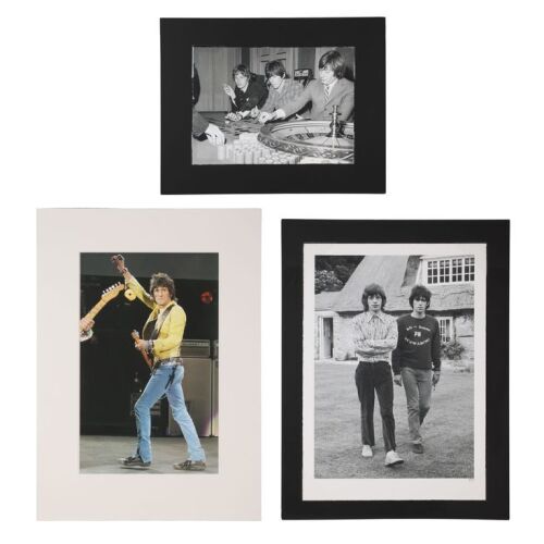 Lot # 752. Set of Three Prints: Couple of Stones, Roulette Table, Ronnie Wood at Fenway Park ### ROLLING STONES, THE