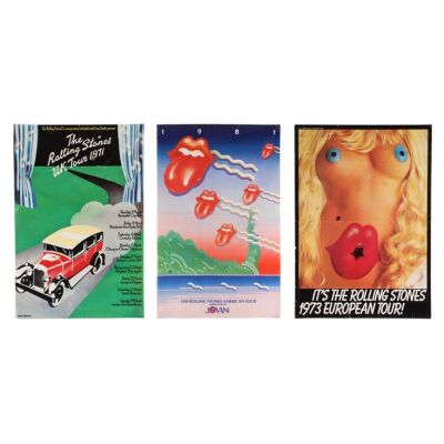 Lot # 753. Three Touring Posters, 1971-1981 ### ROLLING STONES, THE