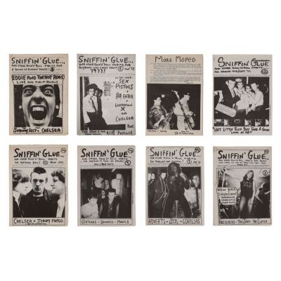 Lot # 769. Collection of Seven "Sniffin' Glue" Punk Magazines ### SNIFFIN' GLUE