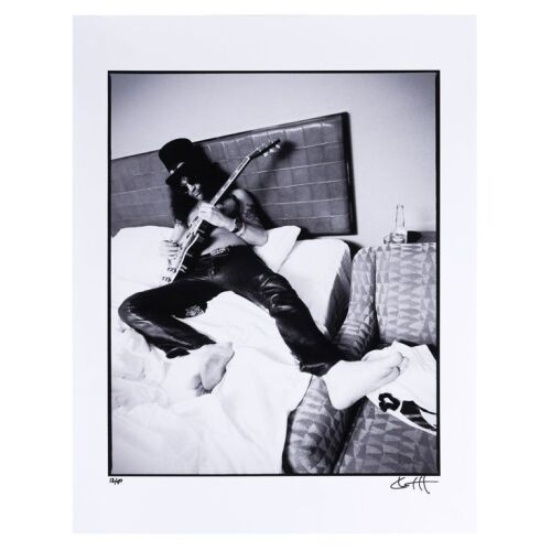 Lot # 770. The Rockarchive Collection: Limited Edition Hard Rock Hotel Print by Chris Cuffaro, Las Vegas, 2000 ### SLASH