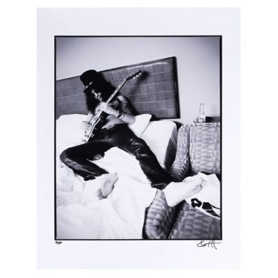 Lot # 770. The Rockarchive Collection: Limited Edition Hard Rock Hotel Print by Chris Cuffaro, Las Vegas, 2000 ### SLASH