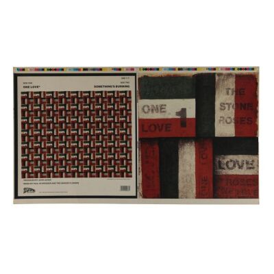 Lot # 782. "One Love" Single Cover Art Printer's Proof ### STONE ROSES, THE