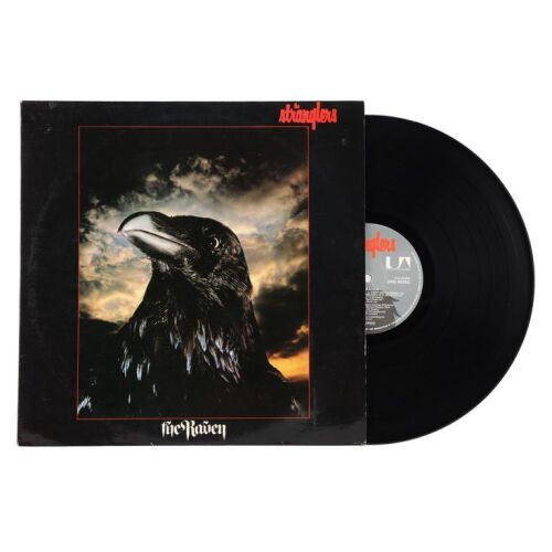 Lot # 783. Jean-Jacques Burnel, Hugh Cornwell, Jet Black and David Greenfield-Autographed The Raven UK Pressing LP ### STRANGLERS, THE