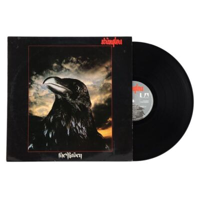 Lot # 783. Jean-Jacques Burnel, Hugh Cornwell, Jet Black and David Greenfield-Autographed The Raven UK Pressing LP ### STRANGLERS, THE