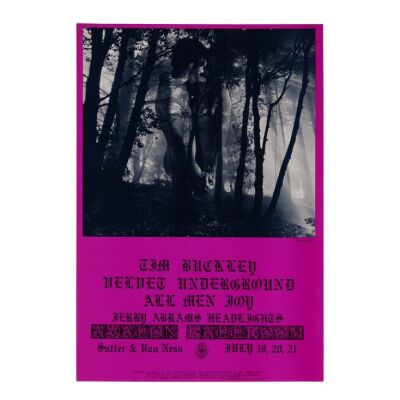 Lot # 800. Avalon Ballroom Concert Poster, 1968 ### VELVET UNDERGROUND