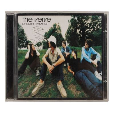 Lot # 803. Richard Ashcroft and Nick McCabe-Autographed Urban Hymns CD ### VERVE, THE