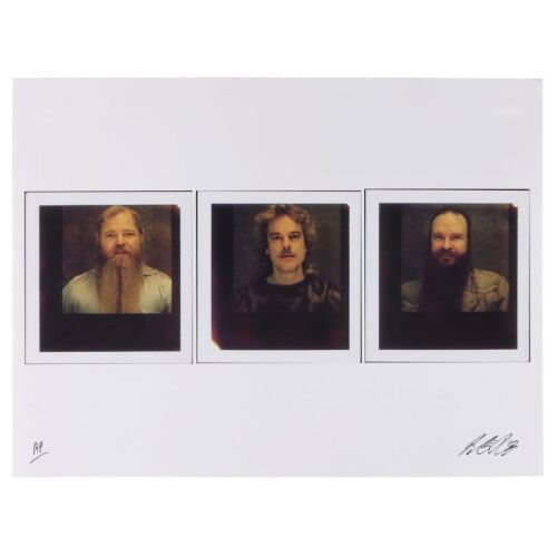 Lot # 812. The Peter Hince Collection: Artist&rsquo;s Proof Wembley Arena Backstage Polaroids Print by Peter Hince, 1986 ### ZZ TOP