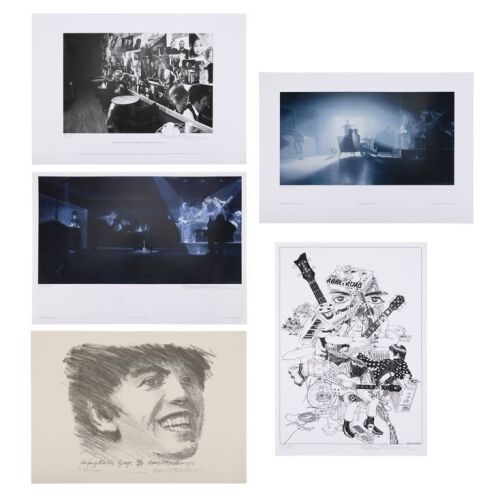 Lot # 419. Set of Five Klaus Voormann-Signed Limited Edition The Beatles-Themed Prints ### BEATLES, THE