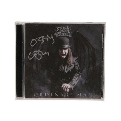 Lot # 434. Ozzy Osbourne-Autographed Ordinary Man CD ### OZZY OSBOURNE