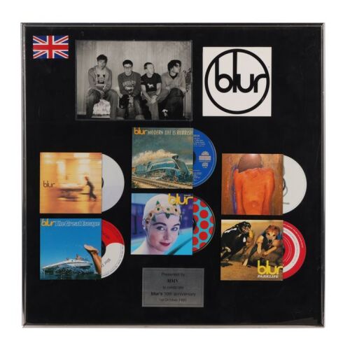 Lot # 438. Tenth Anniversary Display Presented To HMV ### BLUR
