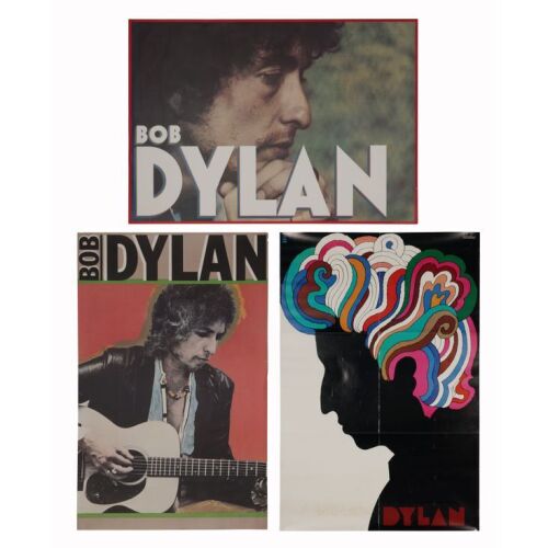 Lot # 440. Three Bob Dylan Posters ### BOB DYLAN
