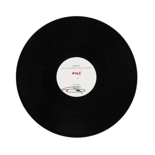 Lot # 495. &lsquo;Music to Be Murdered By&rsquo; Test Pressing Autographed by Eminem ### EMINEM
