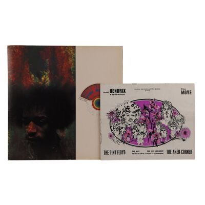 Lot # 519. Two Concert Programs and Black-and-White Commercial Poster ### JIMI HENDRIX