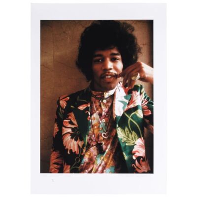 Lot # 520. The Rockarchive Collection: Limited Edition Melody Maker Pop Poll Awards Print by Barrie Wentzell, London, 1967 ### JIMI HENDRIX