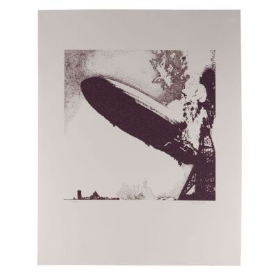 Lot # 548. George Hardie-Signed Limited Edition Led Zeppelin I Album Cover Print ### LED ZEPPELIN