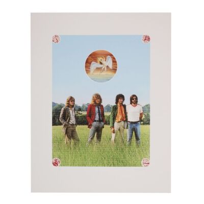 Lot # 551. Aubrey Powell-Signed Limited Edition Knebworth Swansong Print, 2001 ### LED ZEPPELIN
