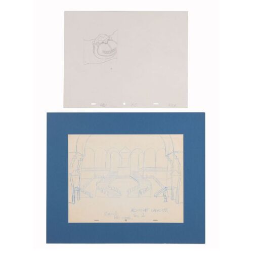 Lot # 424. Original Production Drawing and Rough Layout Drawing ### BEATLES, THE