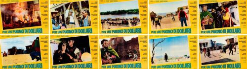 5. Italian Fotobusta Set (10) With Paper Sleeve (27" x 19"); The Nicola Bais Collection; Country-of-Origin; Fine+ Folded ### A FISTFUL OF DOLLARS (1964)